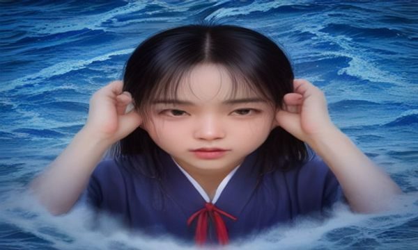 网络用户浏览内容分类标签页面，标签云以天蓝色调呈现各类风格词，体现淘色塢妹妹按风格标签浏览的使用场景